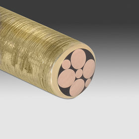 Brass Mosaic Pins  3/16" (4.76mm)-7 Copper