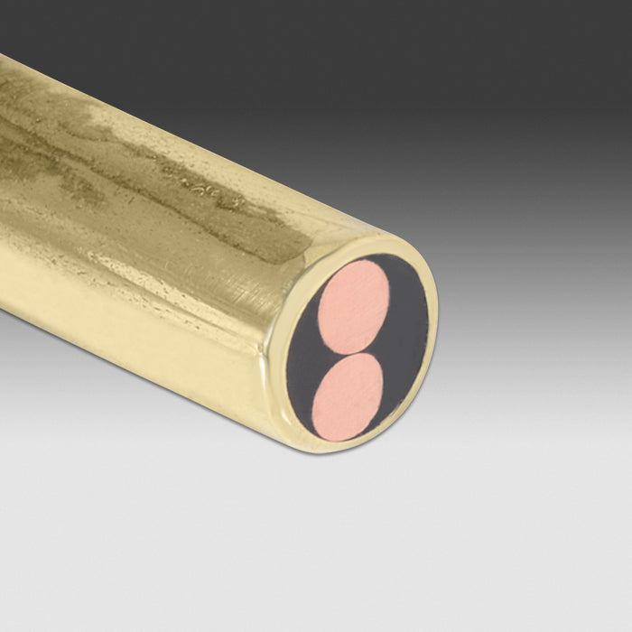 Brass Mosaic Pins 5/32" (3.96mm) - 2 L Copper